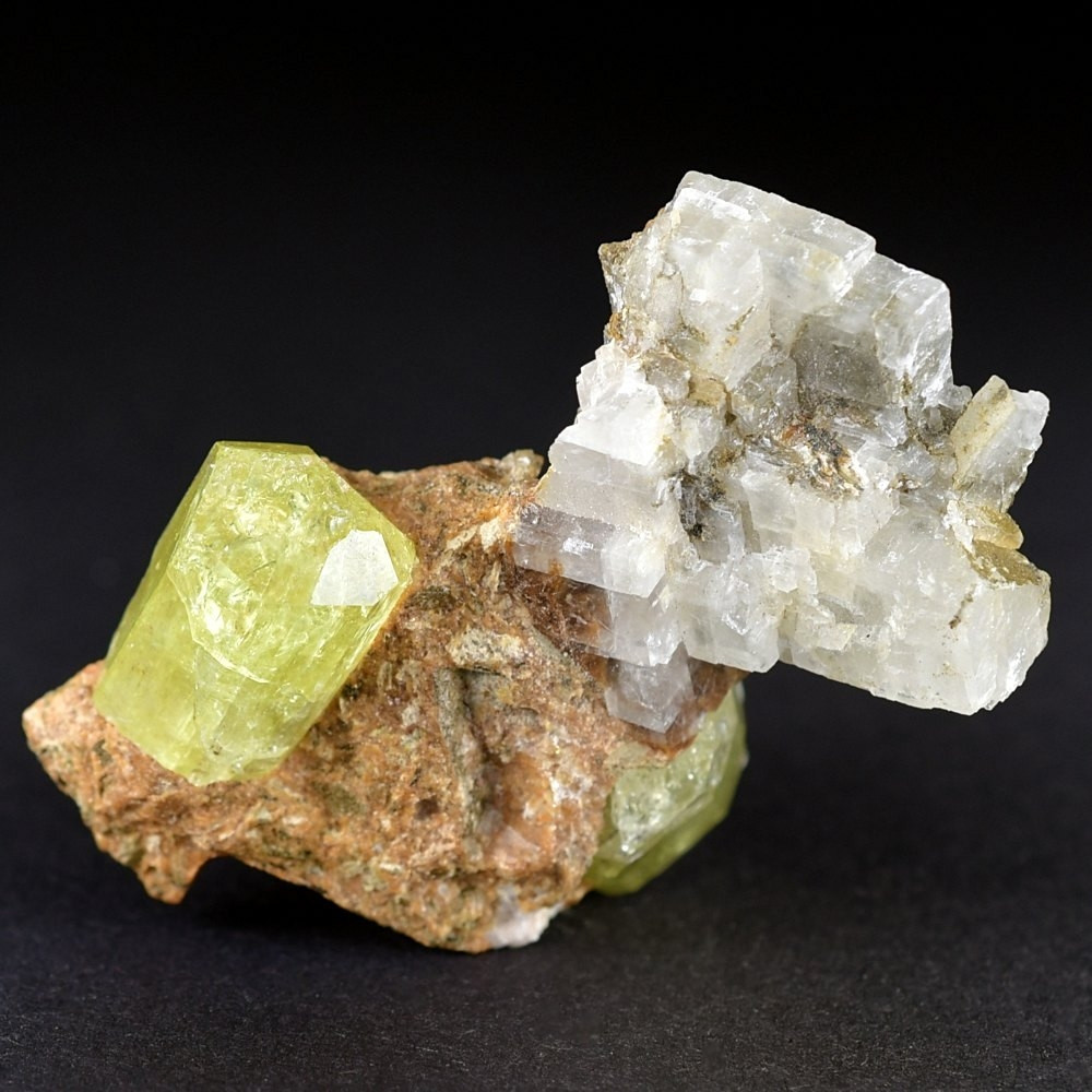 Apatit Kristalle aus Imilchil Atlasgebirge Marokko