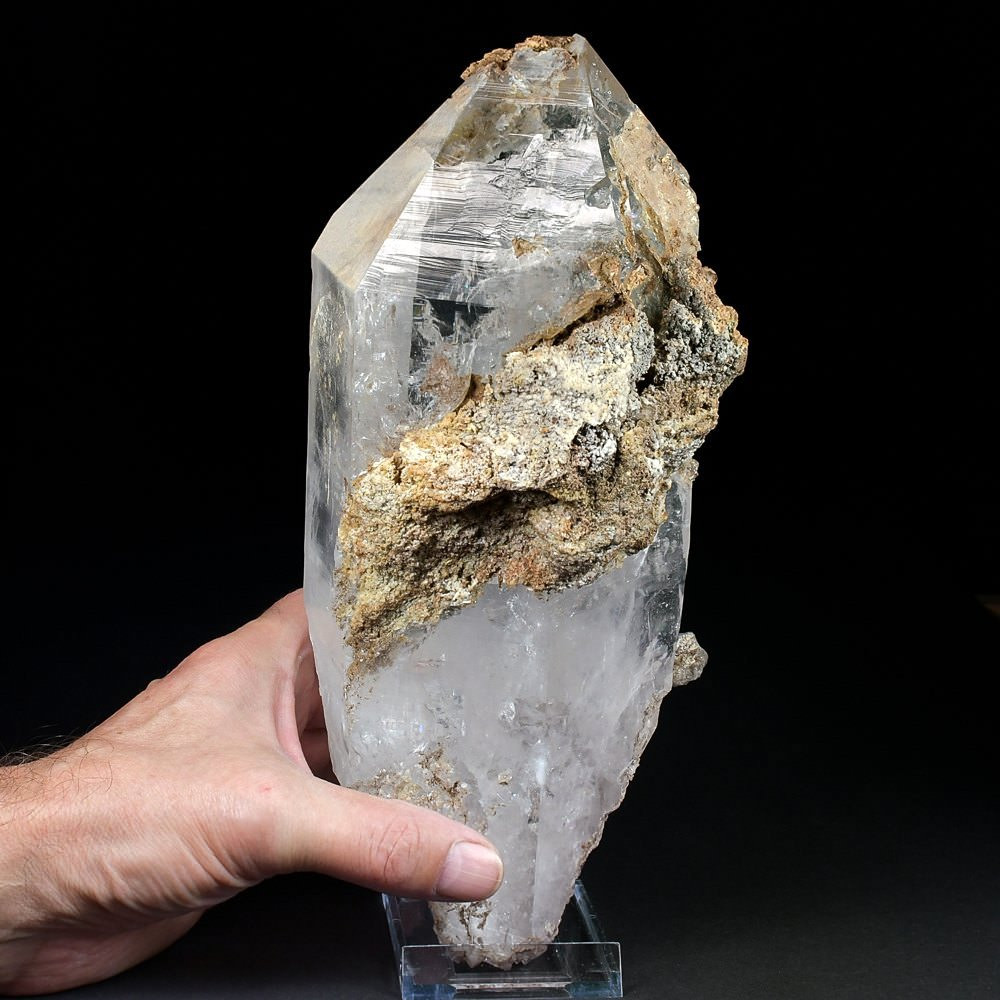 Mineralien herrlicher Bergkristall  Haramosh Pakistan
