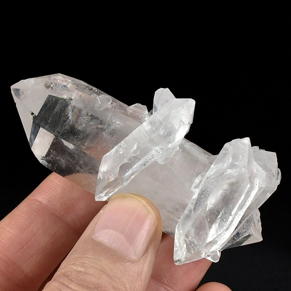 Bergkristall Doppelender aus Mount Ida Arkansas