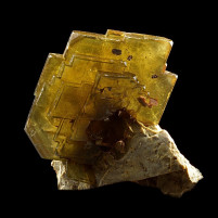 Einzigartiger riesiger honiggelber Baryt Kristall aus Peru