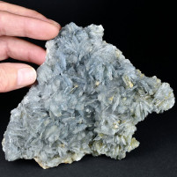 Mineralien Blauer Baryt aus Rumänien Mina Herja Baia Mare