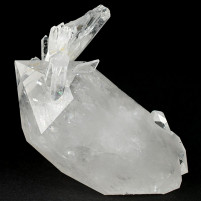 Mineralien Bergkristall Stufen aus Arkansas