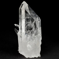 Top Bergkristall Spitze mit klaren Kristallen aus Arkansas