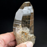 Mineralien schöner alpiner Rauchquarz aus den Hohen Tauern