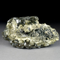Mineralien Pyrit mit Hämatit Kristalle aus Elba