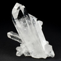 Mineralien klare Bergkristall Gruppe AA Qualität