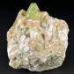 Mineraliensammler Schöner gelbgrüner Apatit Kristall aus Imilchil
