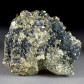 Mineralien Pyrit Stufe mit Hämatit aus Elba