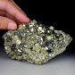 Top Mineralien Pyrit Kristalle mit Hämatit aus Italien