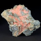 Mineralien roter Gips Gipsspat aus Werfen, Österreich
