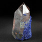 Mineralien Bergkristall mit Azurit aus Marokko