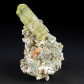 Mineralien aus Marokko Apatit Kristall Stufe 