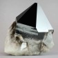 Top Rauchquarz Kristall Morion aus Mias Gerais, Brasilien