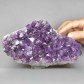 Schöne große Amethyst Stufe mit vielen Violetten Kristallen. Ca. 2,38 kg