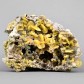 Mineralien aus Marokko. Schöne Wulfenit Stufe mit gelben Kristallen