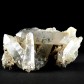 Mineralien Bergkristall mit Rutile